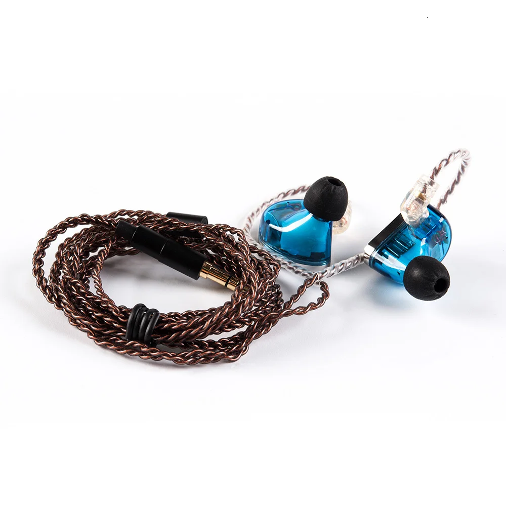 KBEAR KB10 наушники 5 сбалансированных арматурных драйвер в ухо наушники HIFI монитор с басом наушники 2PIN кабель KZ AS10 AS16 ZS10