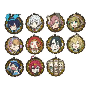 SINoAlice брелок с рисунком из игры Alice Cinderella Белоснежка Hansel Gretel Dorothy резиновый брелок для ключей