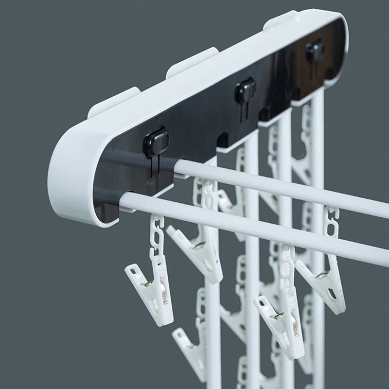 Multi-functional Push-type Foldable Rack Simple Socks Underwear Storage Hanger Drying Racks Laundry Organization | Дом и сад