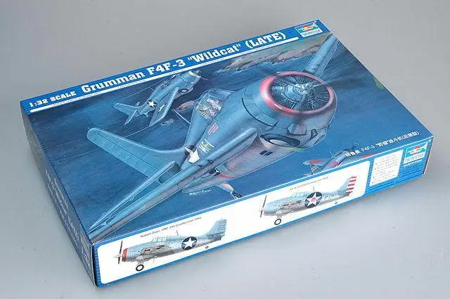 

Модель Trumpeter 1/32 02225 F4F-3 Wildcat поздно