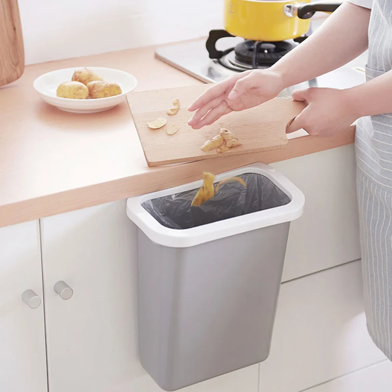 Очаровательное многофункциональное подвесное мусорное ведро мусорная корзина