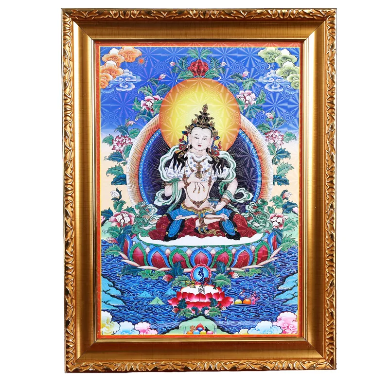 Vajrasattva Thangka Tibet ручная роспись картины тибетские предметы буддизма городской дом