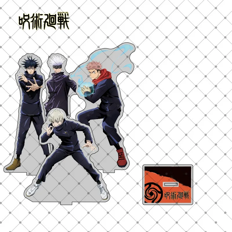 

Jujutsu Kaisen Anime Products Acrylic Figure Stand Model Plate Desk Decor Cosplay Keychain New Year Gift Fans Souvenir