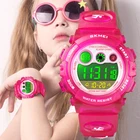 SKMEI брендовые водонепроницаемые детские спортивные часы для девочек и мальчиков модные цифровые светодиодные электронные часы студенческие Детские наручные часы