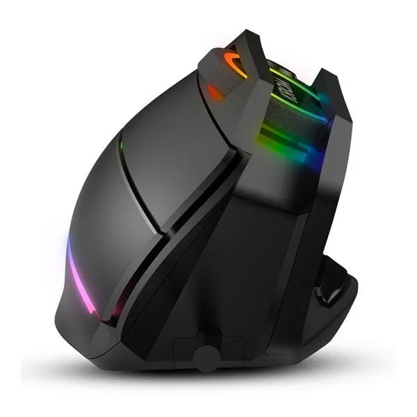 Светодиодный игровой мышь Krom Kaox 6400 точек/дюйм RGB черный|Коврики для мышей| |