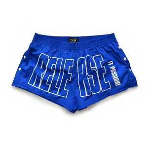 Нижнее белье мужское, трусы-боксеры с боковыми пуговицами, дышащие