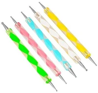 silicon color shaper emossing dotting pens ball stylus set professional tool sprinkles comestibles para decorar tortas polymer