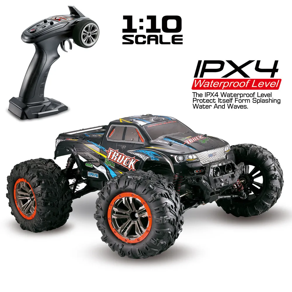 Детские игрушки 1/10 весы высокая скорость 46 км/ч 2 4 ГГц 4WD Радиоуправляемый