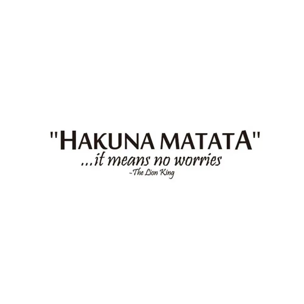 Виниловая наклейка на стену Не беспокойтесь|wallpaper decor|home decordecoration art |