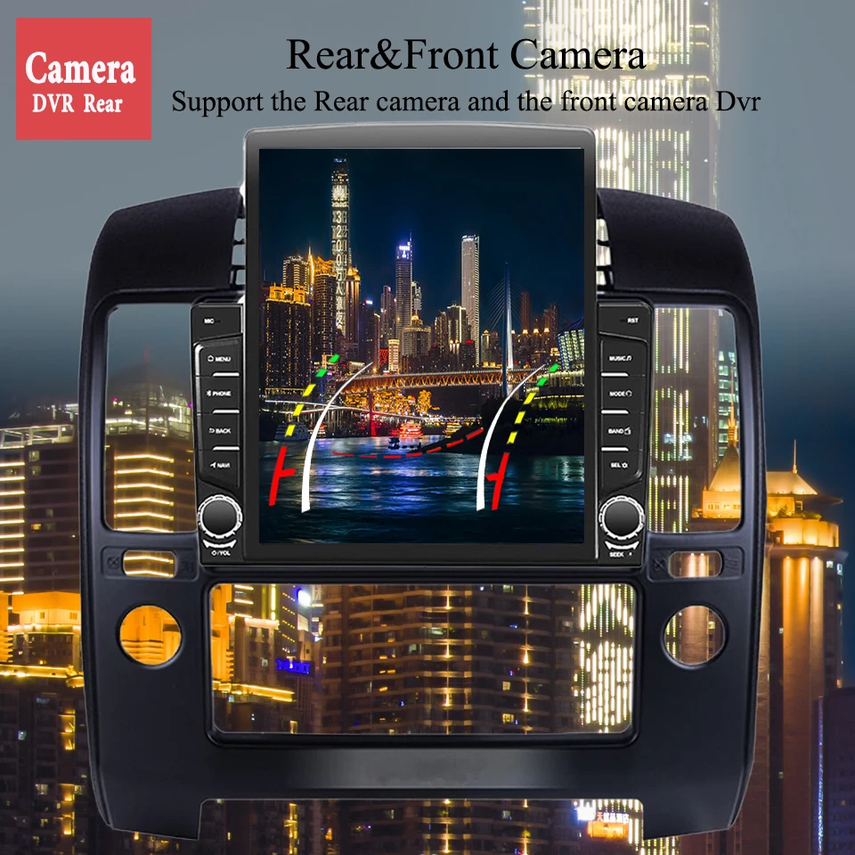 $149.92 For NISSAN Navara 2004+ Android10 8G+128G Auto Radio Audio Video A/V Player Head Unit With GPS Carplay Tape Recorder Cassette