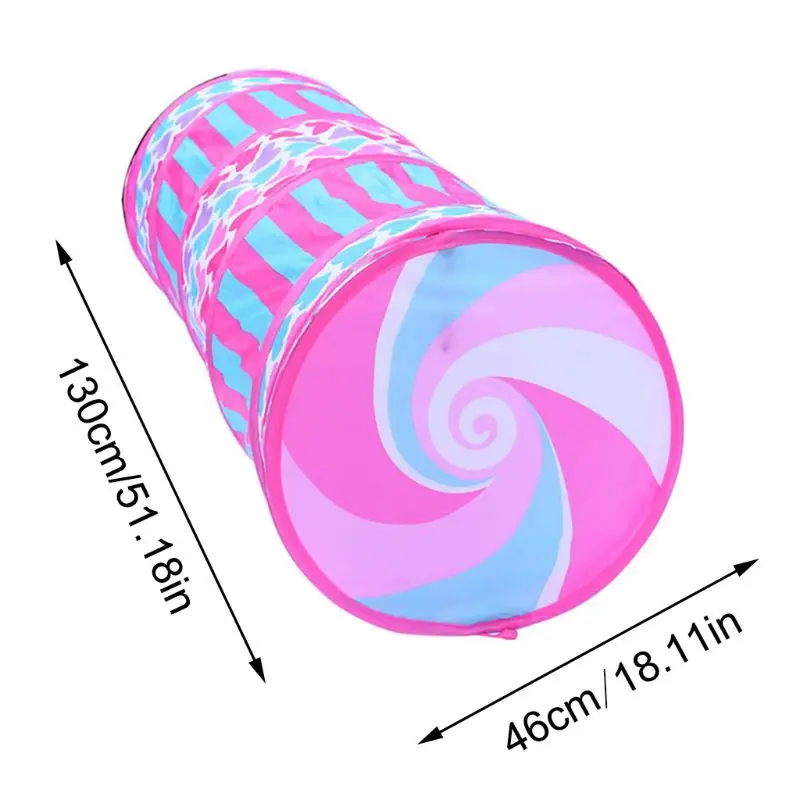 

Children Popup Crawling Tunnel Cartoon Kids Outdoor Indoor Activities Play House Foldable Portable Game Tunnels Baby Toy Gift