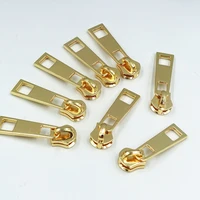 50100pcs 5 golden brass zipper puller is used for clothing and home luggage metal zipper puller