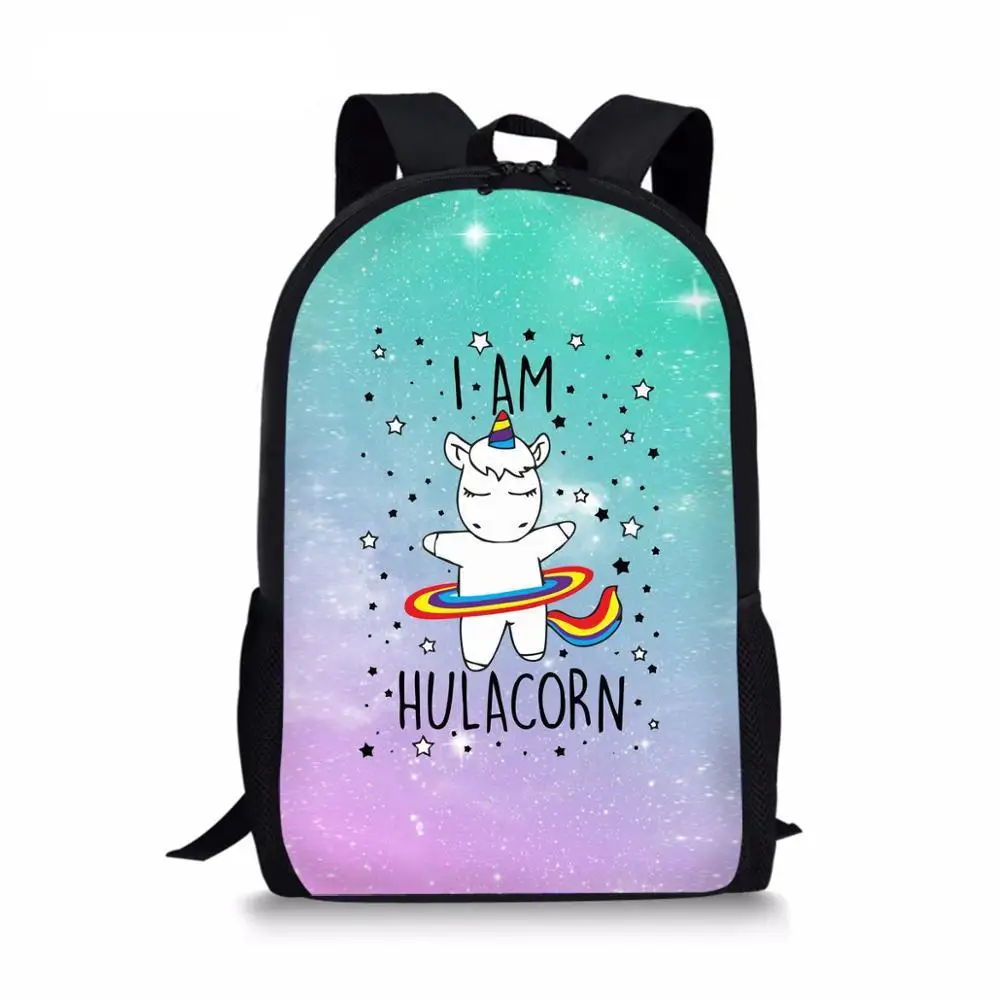 

Детский рюкзак с розовым единорогом для студентов, рюкзак для подростков посылка для покупок, женская сумка на плечо, рюкзак