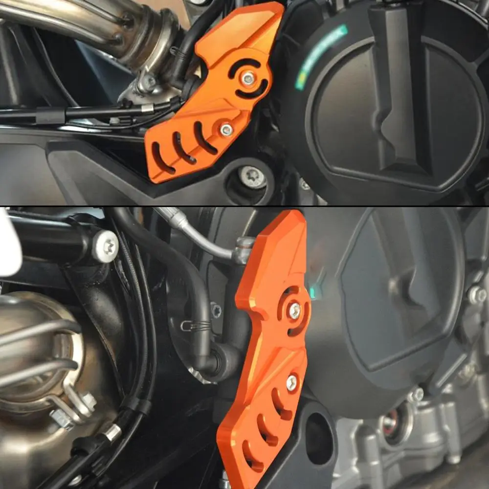 

Motorcycle Aluminum Heel Protective Cover Guard Brake cylinder guard set For 790 Adventure 2019 2020 2021 790 ADV Adventure R
