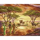 GATYZTORY рамка DIY картина по номерам рисунок ручная роспись Картина маслом рисунок на холсте уникальный подарок украшение для дома