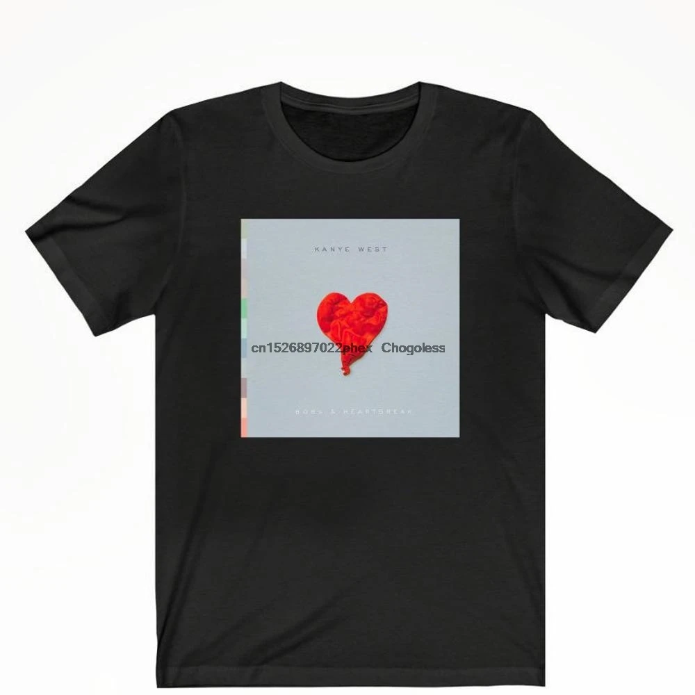 Kanye West 808s &amp сердцебиение брейк Премиум футболка унисекс | Мужская одежда