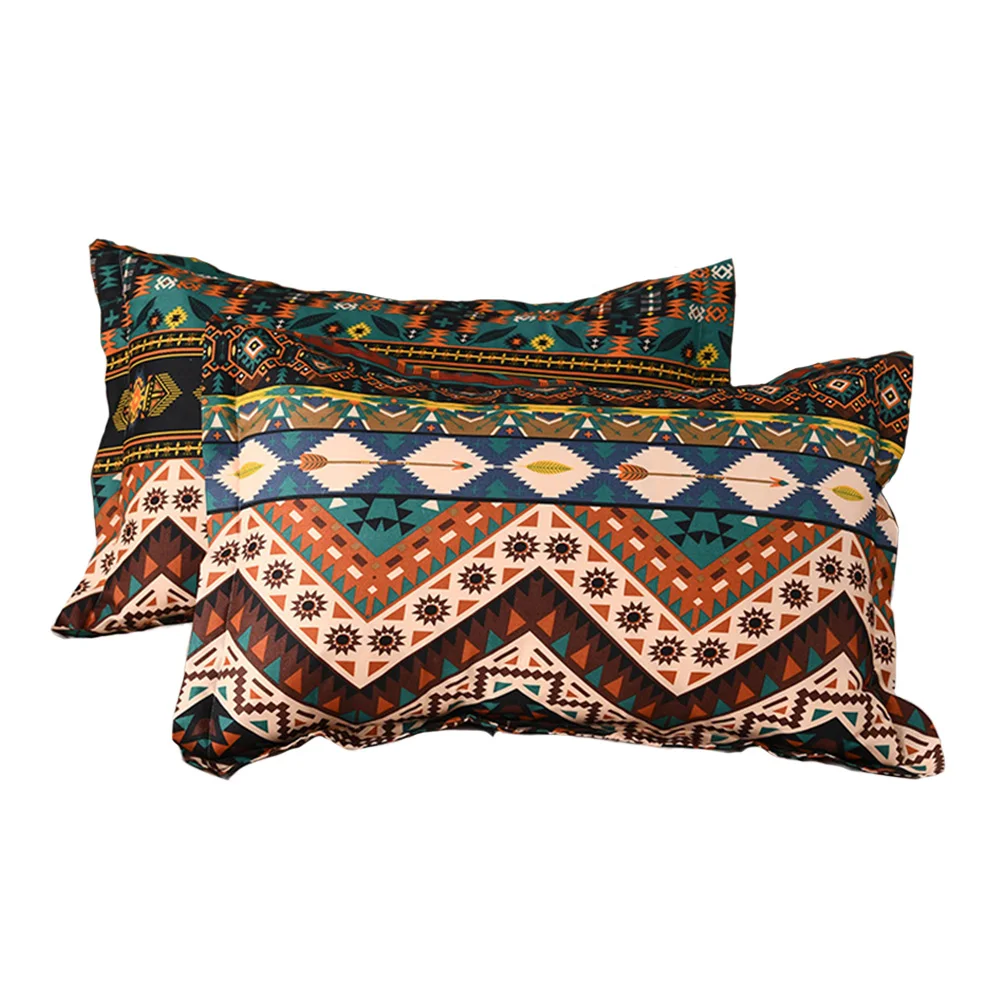 Nordic Bedding Pillowcases Fashion Geometric Pillow Cover Wedding Gift Pillowslip Couple Adults Bohemia Sleeping Case | Дом и сад
