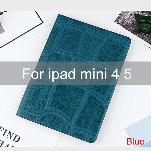 For mini 4 5 Essidi для ipad mini 5 4 3 2 1 кожаный чехол Smart Wake Sleep подставка для планшетного компьютера защитный чехол рукав для ipad mini 1 2 3 4 5 - Цвет: For mini 4 5