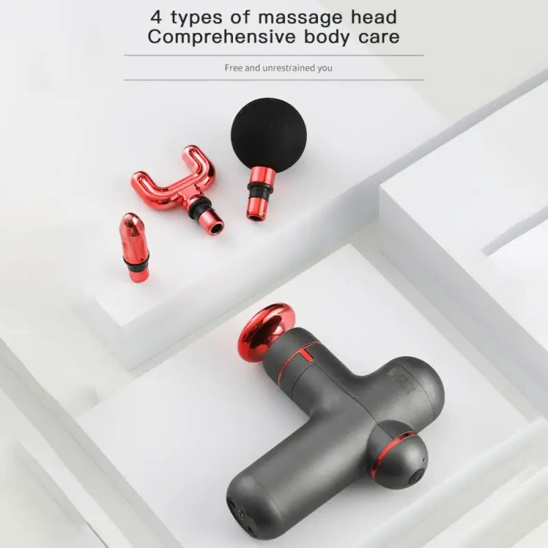 

Mini Fascia Gun 3200r/min Deep Tissue Muscle Vibrating Relaxing Percussion Massager Portable Electric Massage Gun