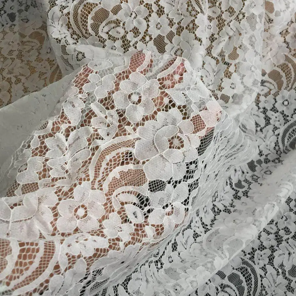 Кружевная ткань для одежды платья домашнего текстиля Ширина 1 5 м