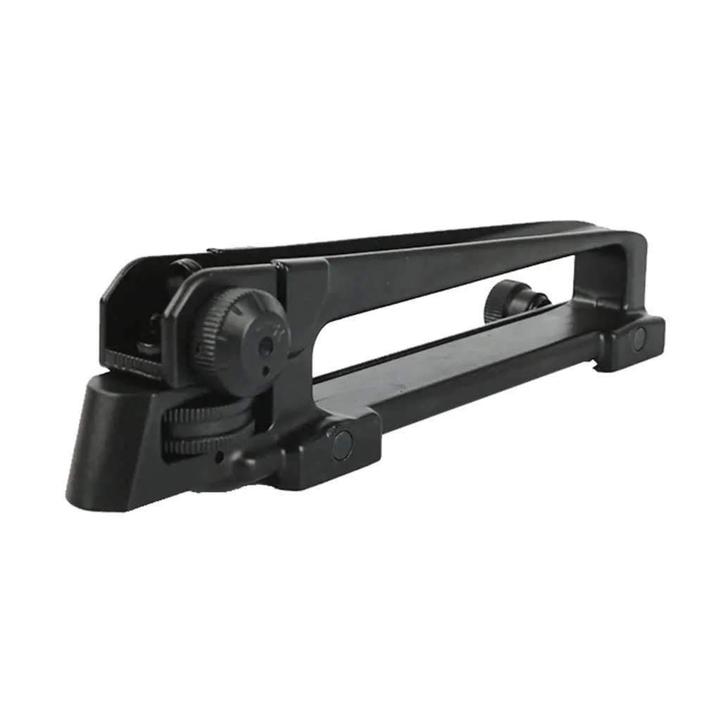 

A2 Rear Sight M4 AR15 Detachable Carry Handle Dual Apertures Fits All Flat Top Aluminum Alloy Lifting Mechanical Sight