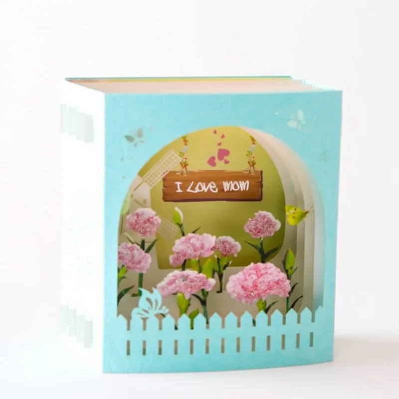 Новинка сделай сам 1 шт. хит продаж поздравительные открытки на день матери