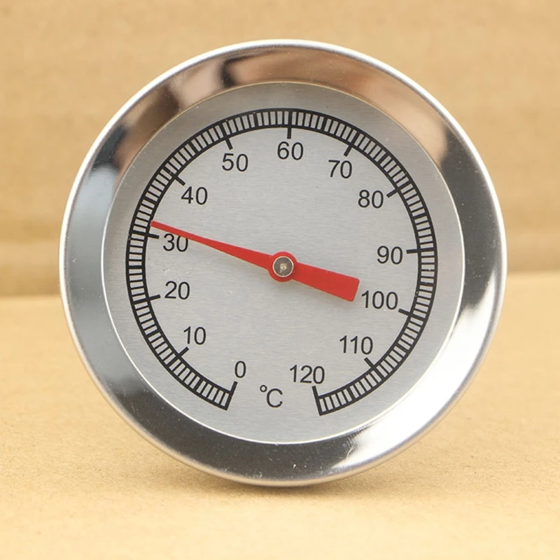 

Barbecue Cooking Thermometer 0-120 ℃ Portable Small Measure Meter Practical for Self Making Barbecue Convenient Gadget