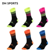 dh sports outdoor sport socks mountain bike sock men women quality professional racing cycling socks breathable road bicycle