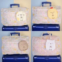 1pcs sumikko gurashi fashion anime portable travel bag reusable tote foldable handbags luggage pouch storage bags new