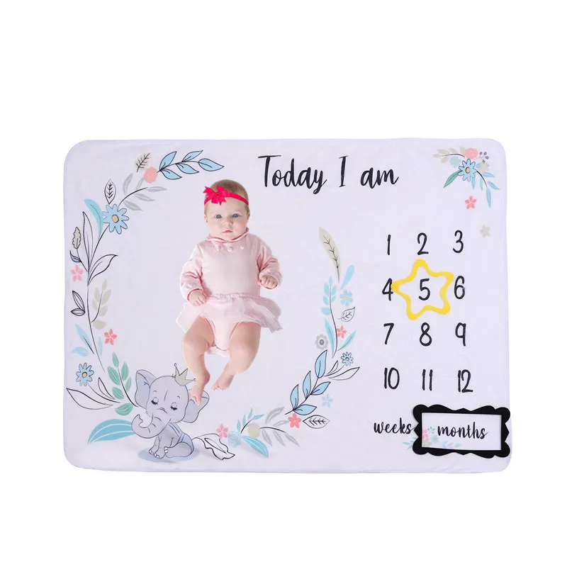 2021 аксессуары для новорожденных одеяло памятная двойная мягкая фланелевая