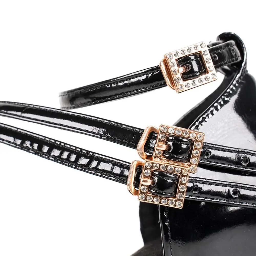 DKZSYIM/розовые туфли для латинских танцев Элегантные вечерние на шнуровке Женские