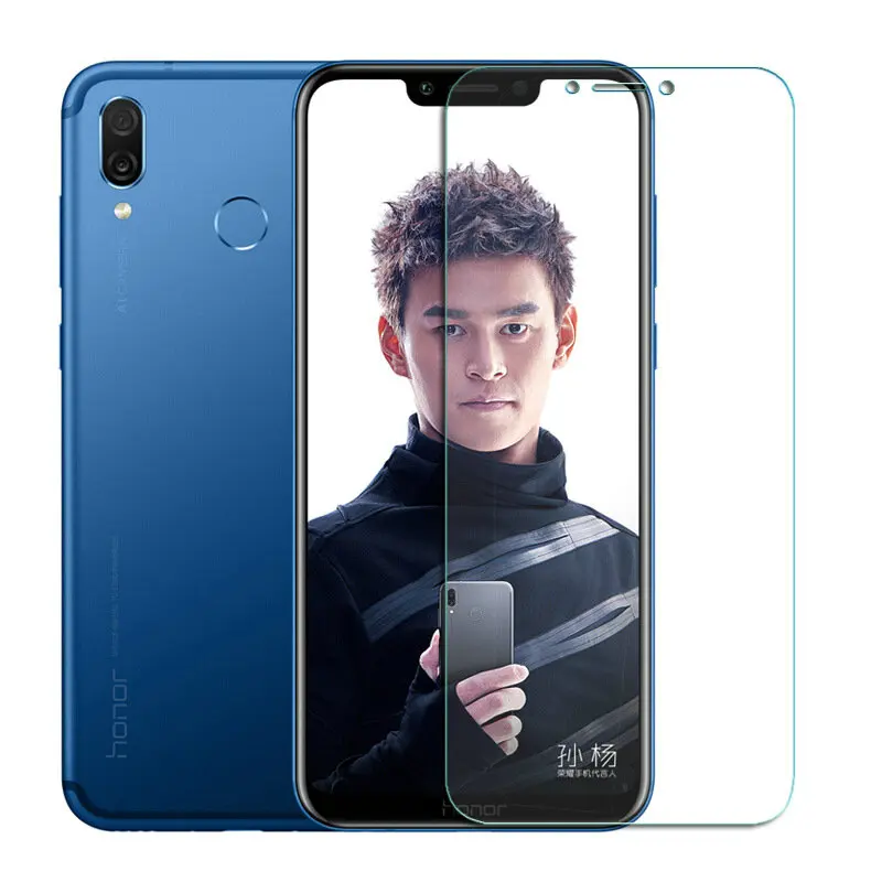 

2pcs Tempered Glass for Huawei Honor 10i 8A 10 Lite 8C 8X Play P20 P30 Pro P Smart 2019 Protective Film Screen Protector