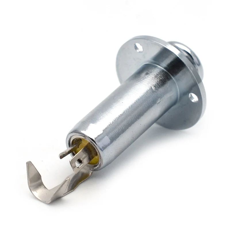 10 stücke 20 stücke messing akustische elektrische gitarre end pin eq ausgang eingang jack gitarre steckdose 635 gitarre teile schwarz silb