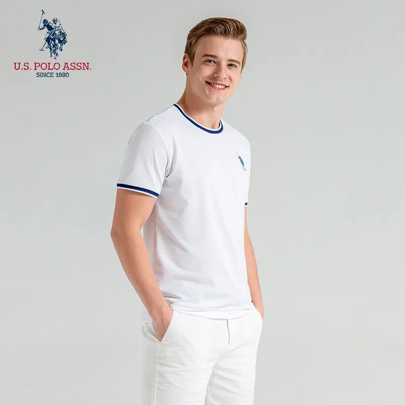 Мужская футболка с круглым вырезом и коротким рукавом | одежда