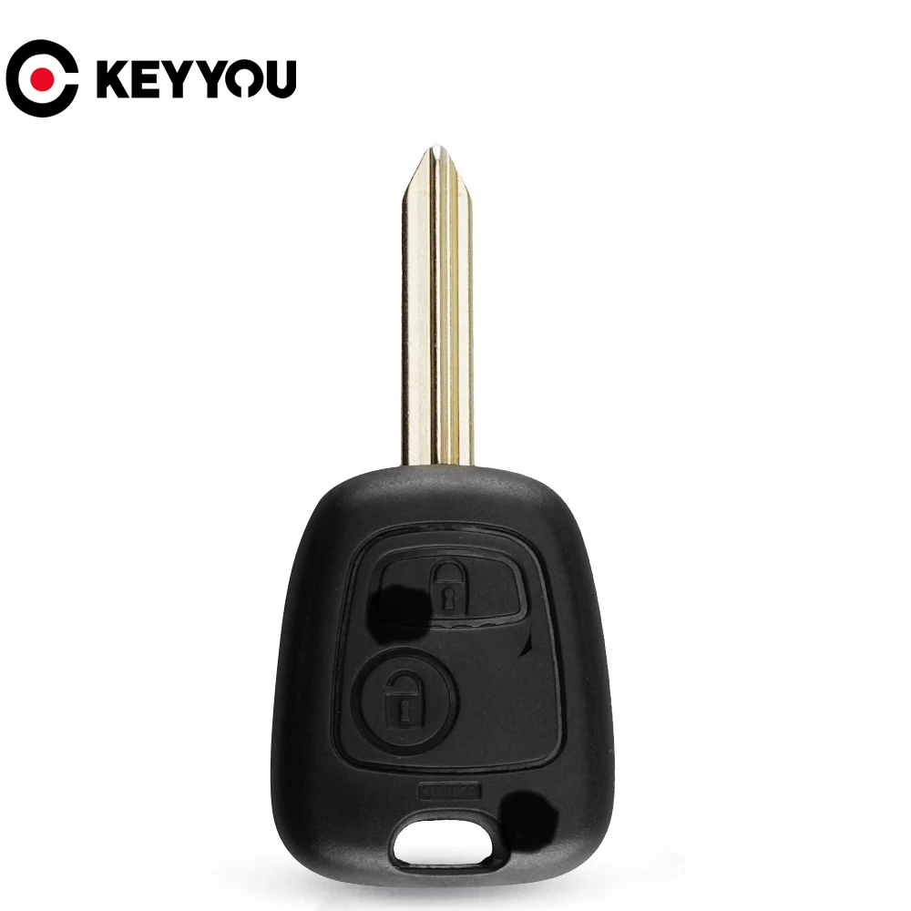

KEYYOU 2 Buttons For Citroen Citroen Saxo Xsara Picasso Berlingo New Replacement Remote Key Case Shell Fob