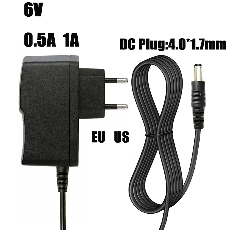 6V 0.5A 1A AC DC адаптер питания зарядное устройство для OMRON I-C10 M4-I M2 M3 M5-I M7 M10 M6 M6W монитор