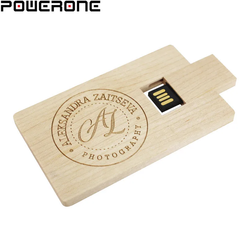 POWERONE свободный изготовленный на заказ логотип модные изделия из бамбука и дерева