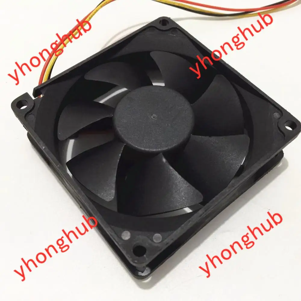 Y.S TECH FD128025HB N DC 12V 0.2A 80x80x25 мм 3 Провода Сервер вентилятор охлаждения|Кулеры и