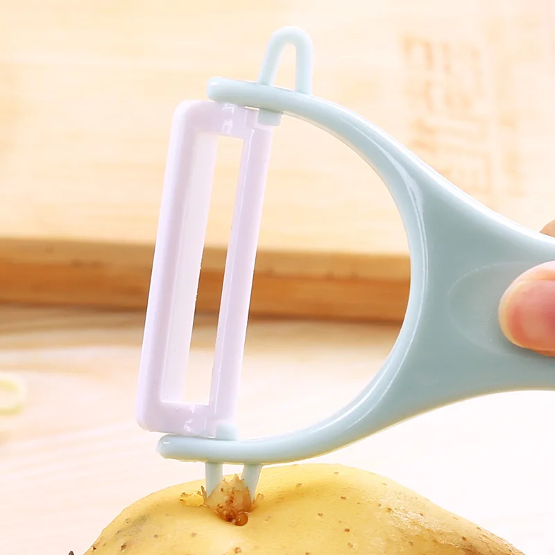 Кухонный трехсекционный керамический нож для фруктов набор мини пластиковая