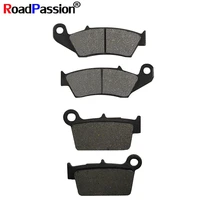 motorcycle motorbike accessories for yamaha yz125 yz250 yz450 yz450f wr250f wr250r wr450f front rear brake pads kit set
