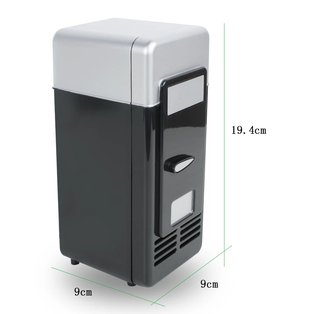 Охладитель/грелка холодильник мини USB Холодильник новый напиток банок