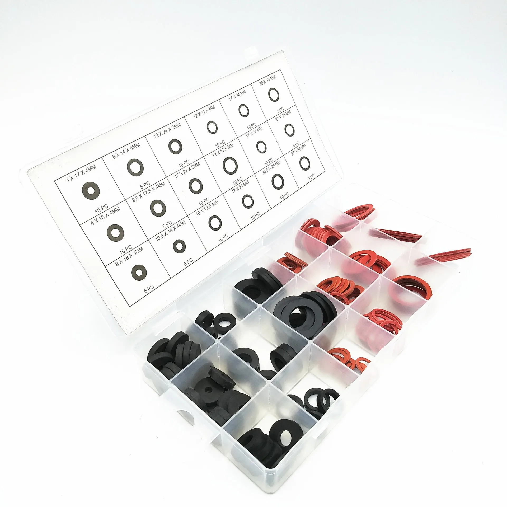 Набор прокладок для сантехники высокотемпературное Силиконовое уплотнительное