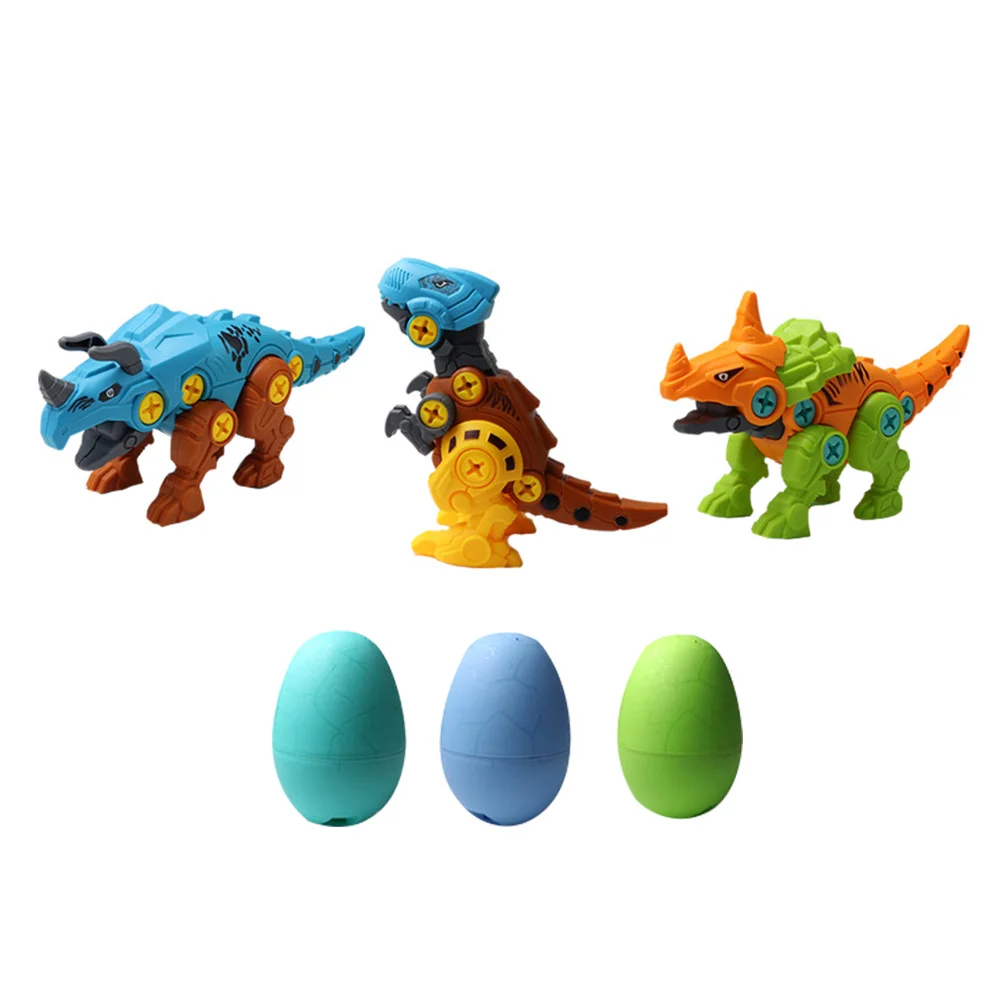 

3 Sets Take Apart Eggs Building Educational Playing