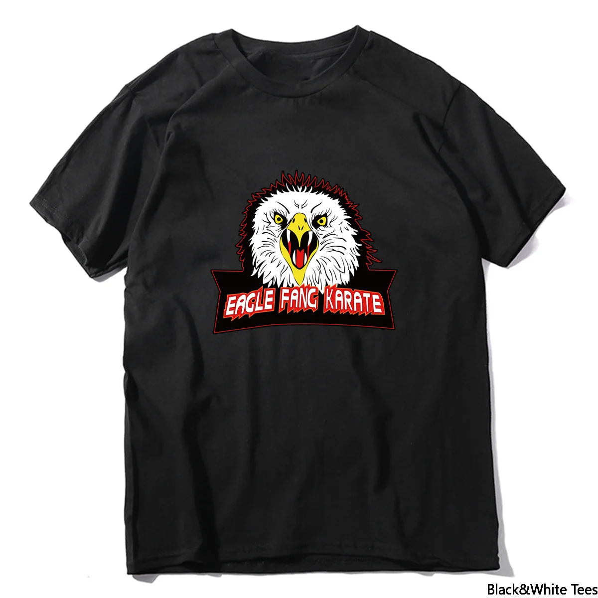 

Eagle Fang Karate Cobra Kai Movie Inspired Funny Summer Men's T-Shirt 80s Retro Women Soft Tee Gift Tshirt