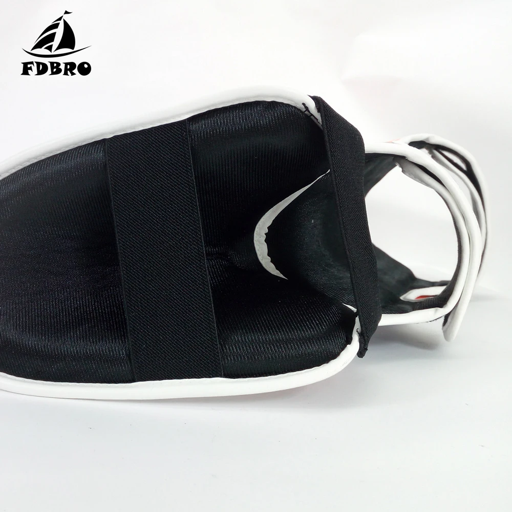 Фдбро высокое качество ПУ кожа бокса ММА щитки лодыжки протектор Муай Тай