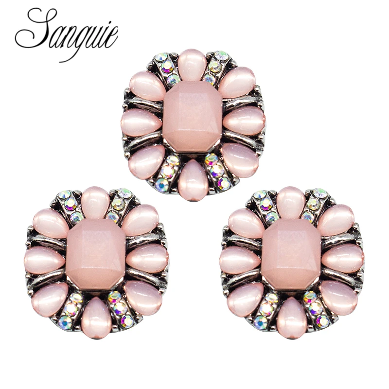 Новинка 1 шт./лот металл 18-20 мм стразы кнопки сплав браслет дизайн имбирный