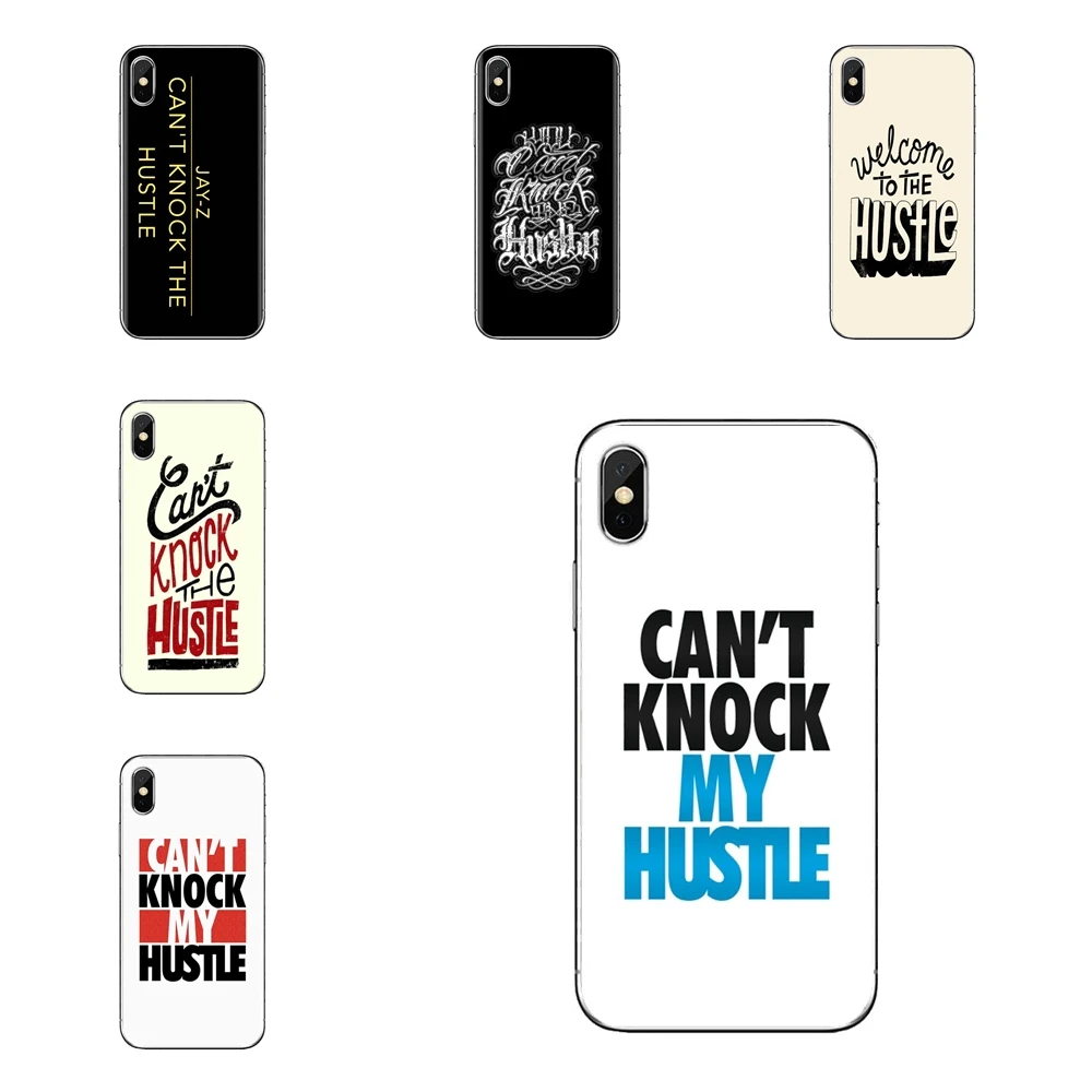 Не могу стучать hustle Art Quote TPU Прозрачный чехол для iPod Touch Apple iPhone 4 4s 5 5S SE 5C 6 6S 7 8 X XR XS
