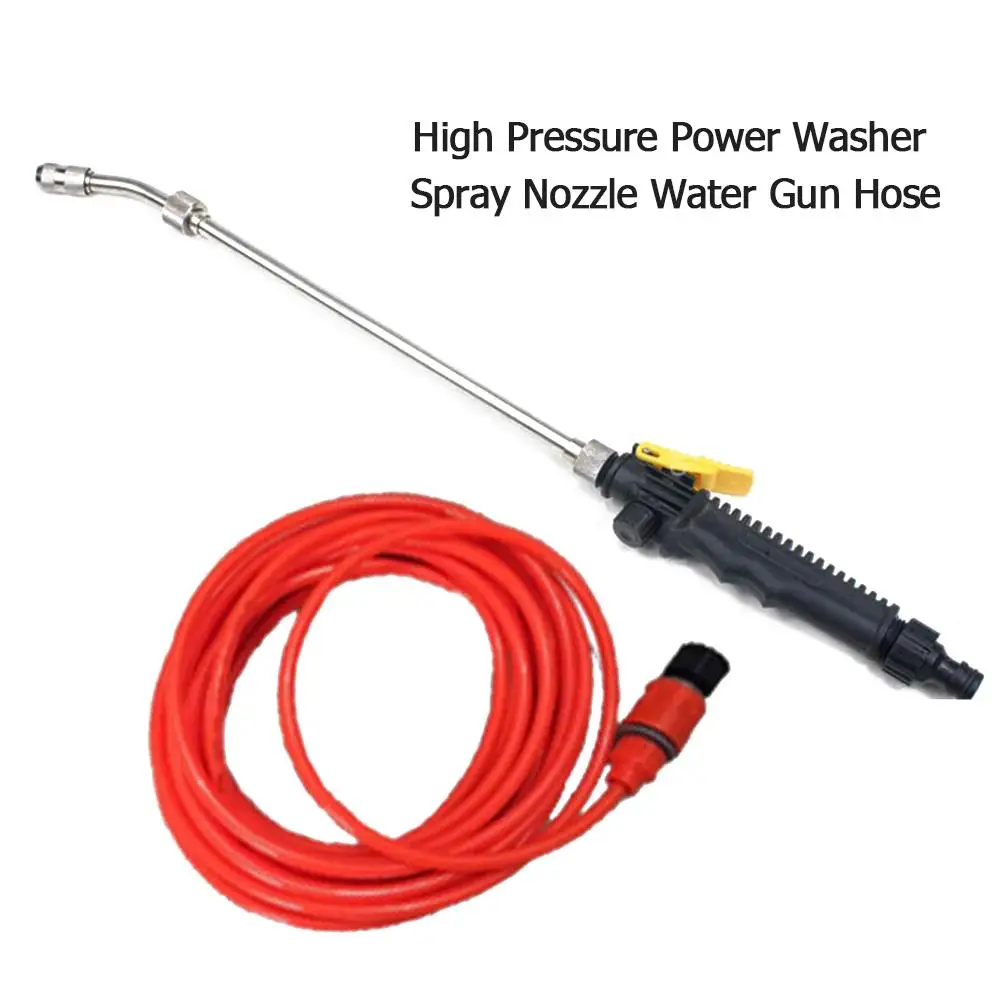

Garden Washer Hose Wand Nozzle Sprayer Watering Spray Sprinkler Cleaning Tool Garden Water Guns Water Gun Car High Pressure Jet