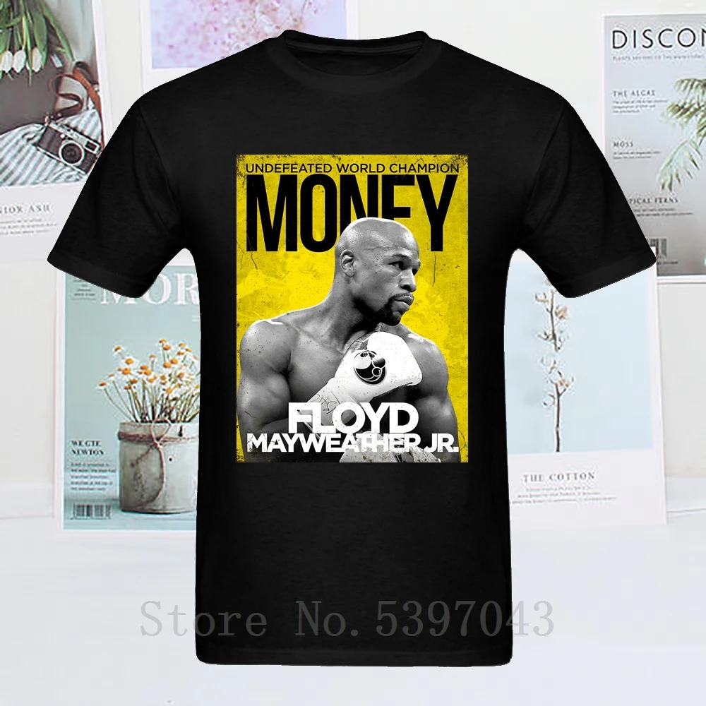 Money Team Floyd Mayweather футболка с коротким рукавом для мужчин крутая уличная одежда