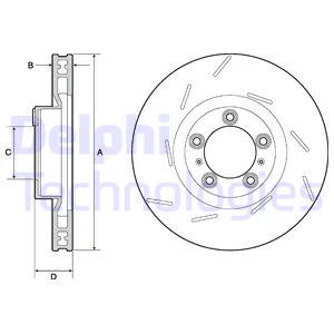 

DELPHI BG9128C DRIVE ON the LEFT (AD) 10 PANAMERA "COATED" (BOX & PRICE: SINGLE) ( = 360)